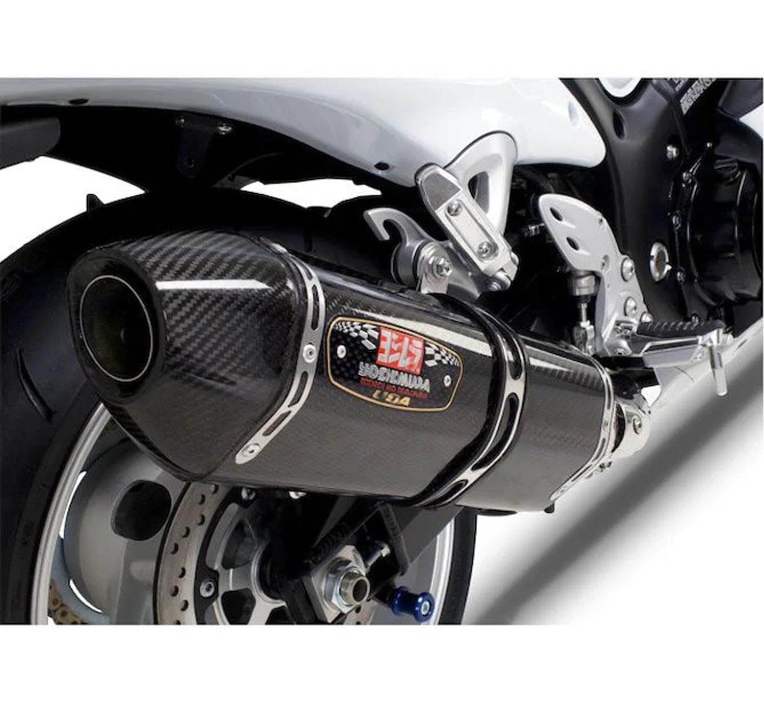 ふうり Vagary Carbon Fiber Yoshimura-R77 Universal Slip On Exhaust